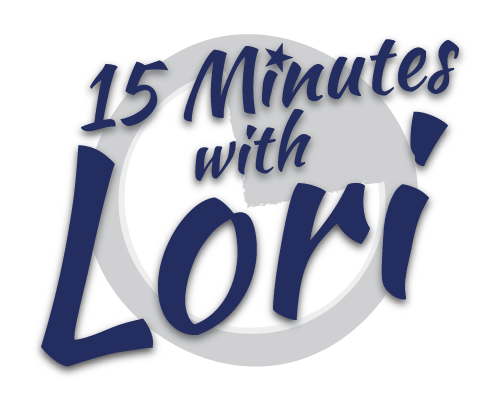 15 Min with Lori - Logo